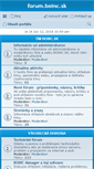 Mobile Screenshot of forum.boinc.sk